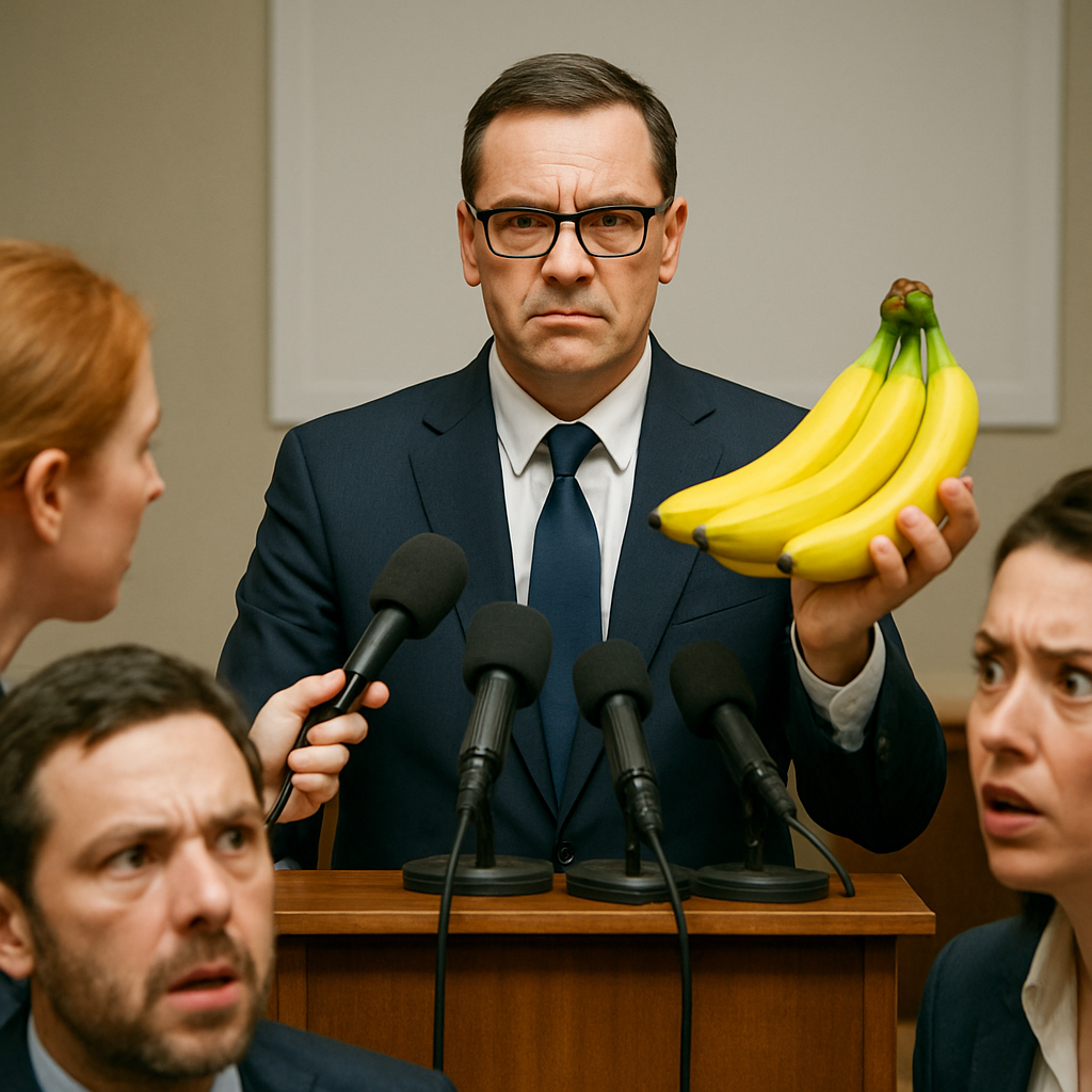 Rząd ogłasza nowy plan walki z inflacją: płatności w bananach