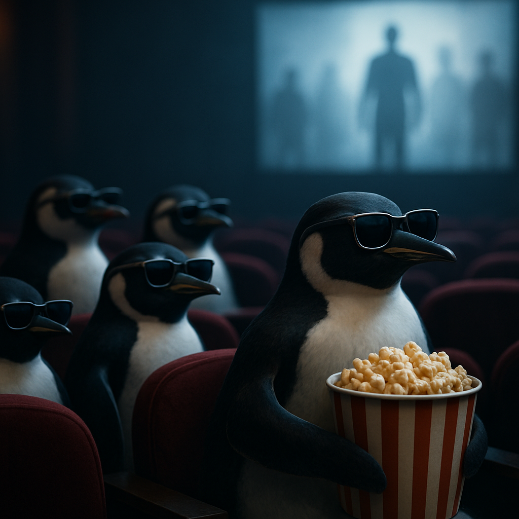 Dlaczego pingwiny nie chodzą do kina? Sekretna umowa z Hollywood